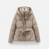 Giacca Trapuntata – Design Cinturato – Essenziale Chic per l'Inverno