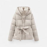 Giacca Trapuntata – Design Cinturato – Essenziale Chic per l'Inverno