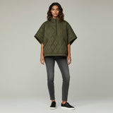 Giacca a Mantella Trapuntata – Leggera e Calda – Essenziale per il Layering Casual