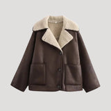 Cappotto Invernale con Collo in Shearling