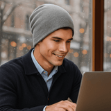 Cappello da uomo in lana - Casual - Invernale - Morbido - Caldo