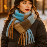 Scarvello - Scarf Lana Spessa - Colorata - Oversize - Calda